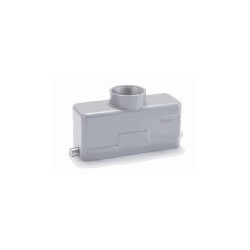 Capot 24B, Aluminium moulé sous pression, IP67, Sortie verticale, M25